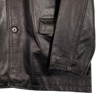 EEZAN イーザン レザー カーコート ジャケット ブラック Size M 福生店