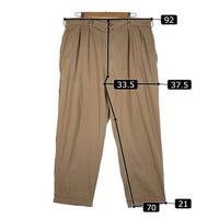 SSZ エスエスズィー 20SS Summer Chino 2タック サマー チノパンツ ベージュ Size L 福生店