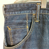 DENIM BY VANQUISH & FRAGMENT デニムバイヴァンキッシュフラグメント クロップドデニムパンツ VFP5015 インディゴ size34 瑞穂店