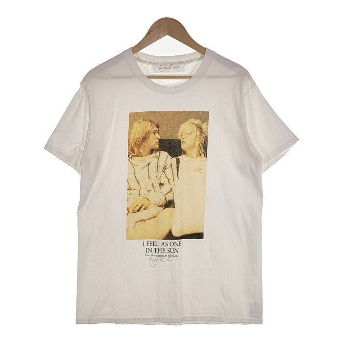 Kenji Kubo ケンジクボ KURT COBAIN PHOTO カートコバーン フォト Tシャツ ホワイト Size L 福生店