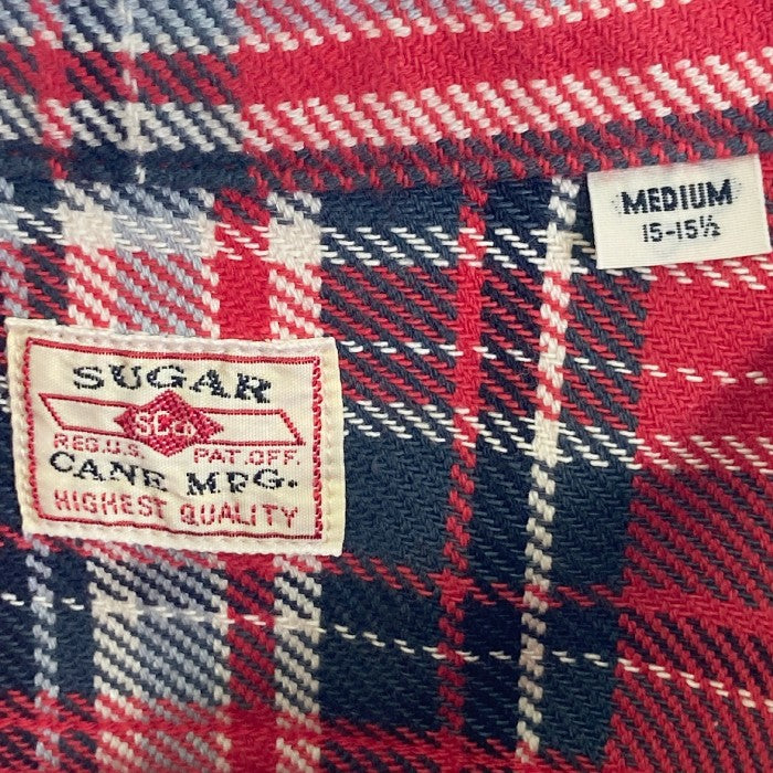 SUGAR CANE シュガーケーン チェック ネルシャツ SC27703 レッド sizeM 瑞穂店