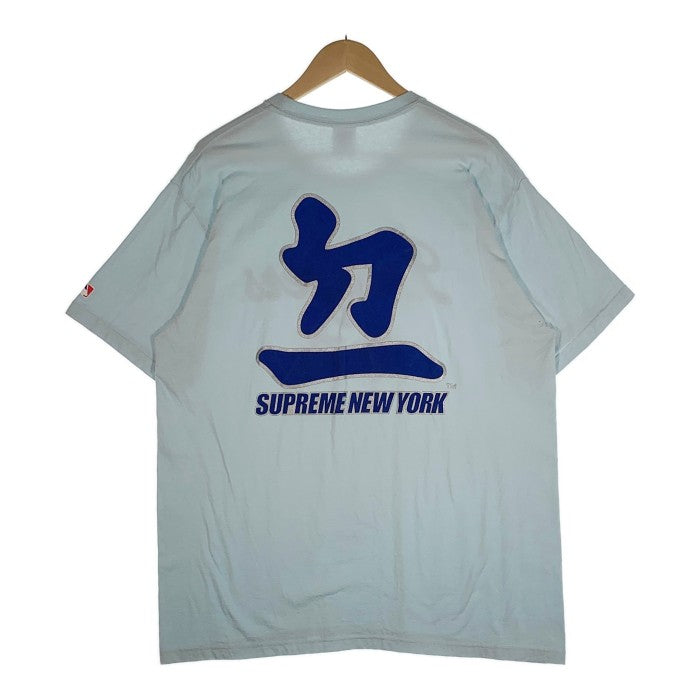シュプリーム 22AW Kanji Team Tee ドジャース漢字ロゴプリントTシャツ