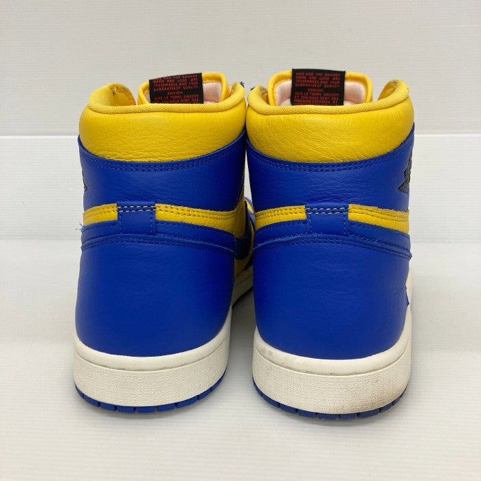 NIKE WMNS Air Jordan 1 High OG Game Royal and Varsity Maize FD2596-700  リバースレイニー OG AJ1 ナイキエアジョーダン1 laney ブルー×イエロー size29.0cm 瑞穂店