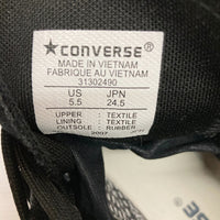 CONVERSE コンバース ALL STAR 100 GORE-TEX ZIP HI BLACK MONO CHROME ブラック size24.5cm 瑞穂店