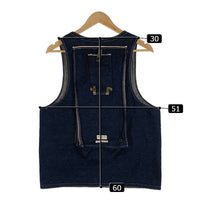 HELLER'S CAFE ヘラーズカフェ 1940's Bag-pocket Hunting Vest デニム ハンティングベスト インディゴ Size 福生店
