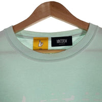FR2 エフアールツー MINTCREW プリント ロングスリーブTシャツ ミントグリーン Size M 福生店