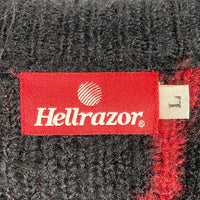 HELLRAZOR ヘルレイザー KICK IN THE DOOR MOHAIR CARDIGAN カーディガン レッド sizeL 瑞穂店