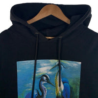 Heron Preston ヘロンプレストン 19AW Hoodir プルオーバー パーカー グラフィックプリント ブラック HMBB004F19808001 Size L 福生店