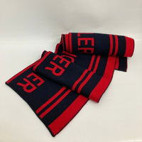 MONCLER モンクレール ロゴ マフラー ネイビー 瑞穂店