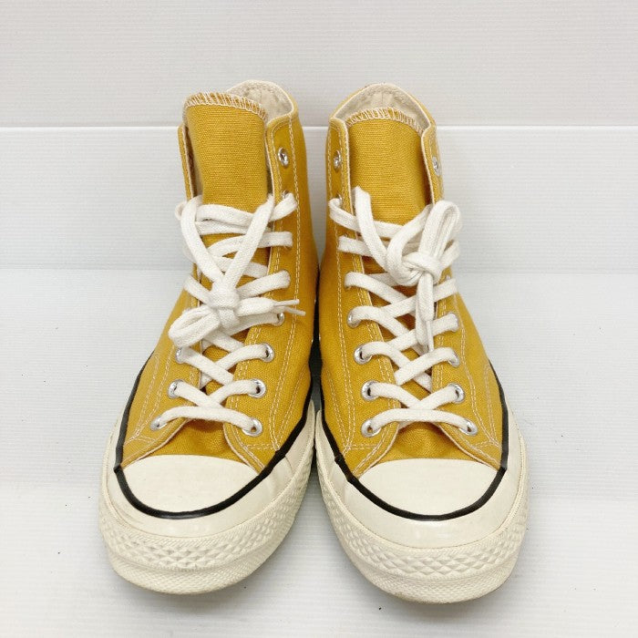 CONVERSE コンバース 159189C CHUCK TAYLOR HI 1970s SUN FLOWER チャックテイラー 1970  サンフラワー ハイカット スニーカー マスタード size28cm 瑞穂店