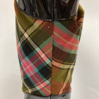 Vivienne Westwood ヴィヴィアンウェストウッド チェック 変形 ハンドバッグ マルチカラー 瑞穂店