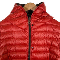 DUVETICA デュベティカ リバーシブル ダウンジャケット レッド ブラウン 並行品 Size 52 福生店