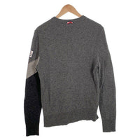 MONCLER GAMME BLUE モンクレールガムブルー ウール クルーネックセーター グレー Size L 福生店