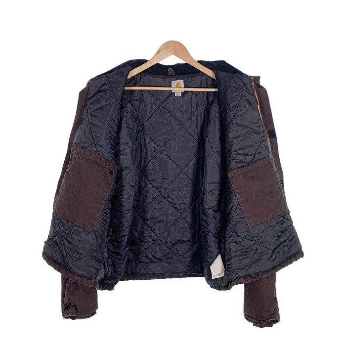 Carhartt カーハート Arctic Quilt Lined Work Jacket アークティックキルトライン ワークジャケット 中綿  ダック地 ダークブラウン J22DKB Size 2XL 福生店