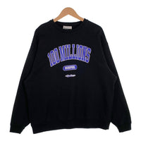 BUDSPOOL バッズプール 100 MILLIONS スウェットクルーネックトレーナー ブラック Size XL 福生店