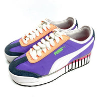 PUMA プーマ 372113-01 Wmns Roma Amor Logo Luminous スニーカー Purple パープル size23.5cm 瑞穂店