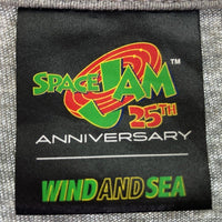 WIND AND SEA ウィンダンシー SPACE JAM スペースジャム プリントTシャツ グレー SizeXL 瑞穂店
