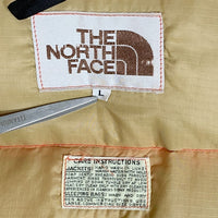 80's THE NORTH FACE ノースフェイス ダウンベスト オレンジ Size L 福生店