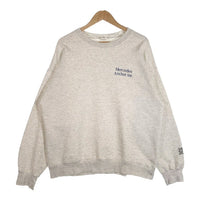 Mercedes Anchor Inc. メルセデスアンカーインク Crew Sweat スウェット クルーネック トレーナー アッシュグレー Size L 福生店
