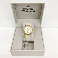 Vivienne Westwood ヴィヴィアンウエストウッド 腕時計 YGカラーSS アイボリーレザー VV006WHWH 瑞穂店