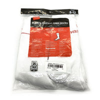 SUPREME シュプリーム Hanes Crew Socks 4P ヘインズ クルーソックス ホワイト 福生店