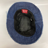 Supreme シュプリーム 23SS Frayed Patchwork Denim Crusher フレイド パッチワーク デニム クラッシャー バケットハット インディゴ 瑞穂店
