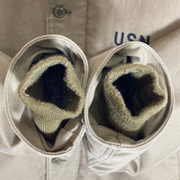 HOUSTON ヒューストン sx65913 デッキジャケット N-1 U.S.NAVY USN カーキ size40 瑞穂店