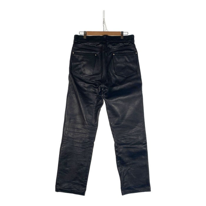 Schott ショット 600 Leather Pants レザーパンツ 牛革 ブラック Size 32 福生店