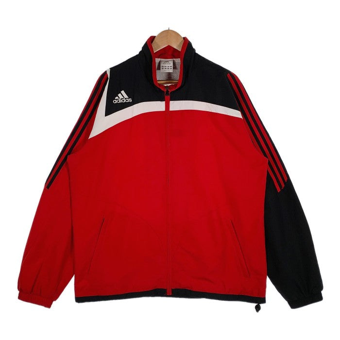 adidas アディダス トラックジャケット 内側メッシュ レッド Size 2XO