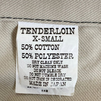 TENDERLOIN テンダーロイン T-BDP T/C LONG ワークパンツ GRAY グレー sizeXS 瑞穂店