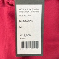 WIND AND SEA × GOD SELECTION XXX / ウィンダンシー × ゴッドセレクショントリプルエックス 20SS SWEAT SHORTS スウェット ショートパンツ ワインレッド sizeM 瑞穂店