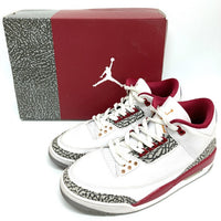 NIKE ナイキ AIR JORDAN3 RETRO エアジョーダン3 CT8532-126 カーディナルレッド size28cm 瑞穂店
