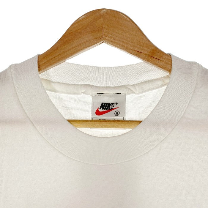 90's NIKE ナイキ Michael Jordan マイケルジョーダン JORDAN’S BACK 45 Tee プリントTシャツ ホワイト  USA製 デッドストック ① Size XL 福生店