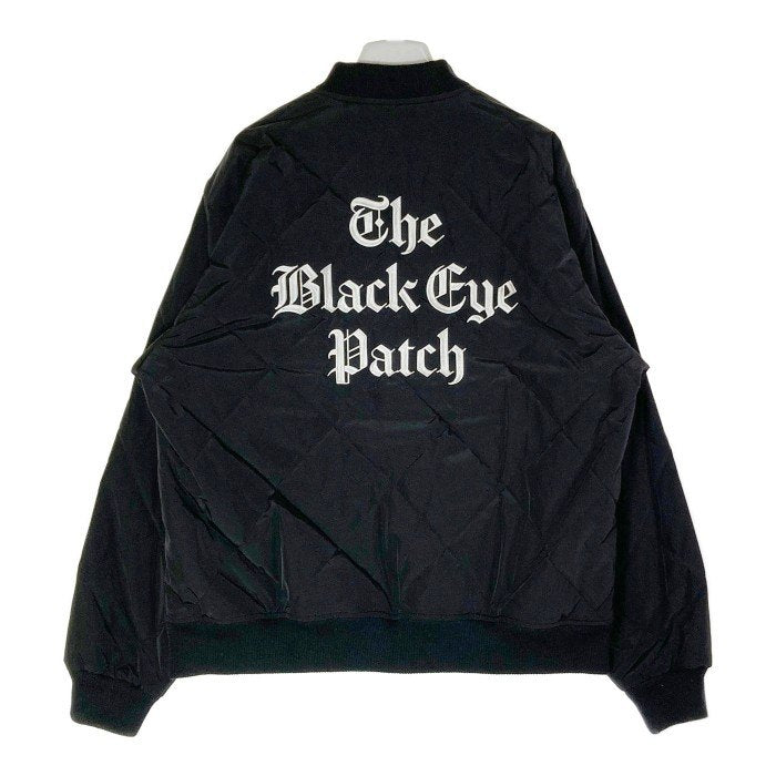 BlackEyePatch ブラックアイパッチ BEP TIMES QUILTING JACKET ブレイクイーブンポイントタイムズ  キルティングジャケット ブラック sizeL 瑞穂店