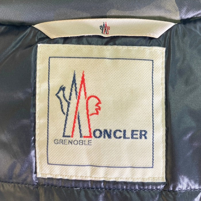 MONCLER モンクレール GRENOBLE KANDER グルノーブル カンダー ダウン ジャケット A2-097-41853-85-57623  カモフラ カーキ size0 瑞穂店