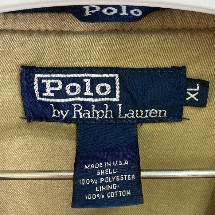 Polo by Ralph Lauren ポロバイラルフローレン USA製 チェック フリースジャケット ネイビー×グリーン sizeXL 瑞穂店