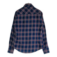 Vivienne Westwood MAN ヴィヴィアンウエストウッド マン チェック VW-WR-78282 長袖シャツ ネイビー size46 瑞穂店