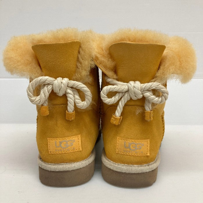 UGG アグ 1006493 SELENE セリーヌ ムートンブーツ イエロー size24cm ...