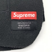 SUPREME シュプリーム 18AW Polartec Logo Scarf ポーラテックロゴスカーフ マフラー ブラック 福生店