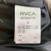 RVCA ルーカ BC042776 VISOR HOODED PUFFER JACKET 中綿ジャケット グレージュ sizeS 瑞穂店