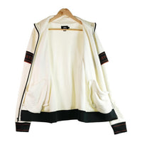 STUSSY ステューシー フルジップ スウェット アイボリー sizeL 瑞穂店