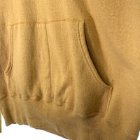 HUMAN MADE ヒューマンメイド 22AW TSURIAMI HOODIE 吊り編み プルオーバー スウェットパーカー マスタード Size XL 福生店