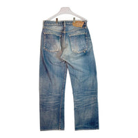 SUGAR CANE シュガーケーン STAR JEANS スター ジーンズ ボタンフライ デニム パンツ ボトム インディゴ size32 瑞穂店