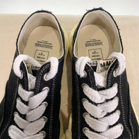 Maison MIHARA YASUHIRO メゾンミハラヤスヒロ PETERSON LOW ピーターソン ロー スニーカー ブラック A09FW733 Size 42 (27cm) 福生店