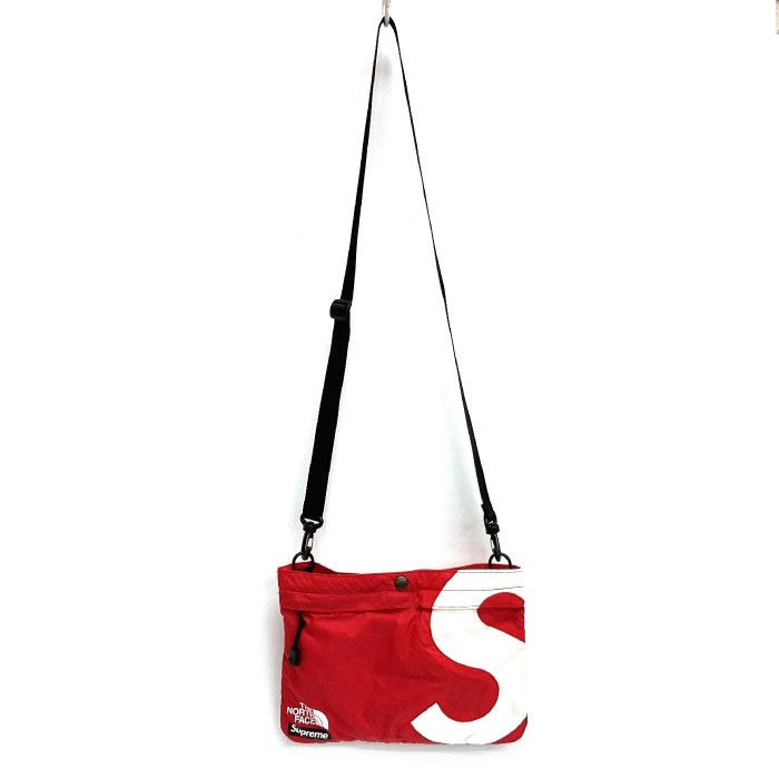 SUPREME × THE NORTH FACE シュプリーム × ザノースフェイス 20AW S Logo Shoulder Bag  エスロゴプリントショルダーバッグ サコッシュ レッド 瑞穂店