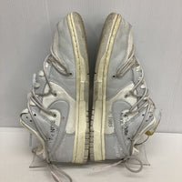 NIKE×OFF-WHITE ナイキ×オフホワイト DUNK LOW 1 OF 50 "49" DM1602-123 ホワイト×グレー size27.5cm 瑞穂店