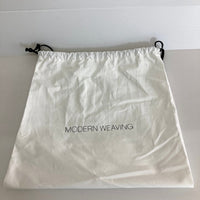 MODERN WEAVING モダン ウィービング SLIM LAMB OVAL BUCKET バッグ ベージュ 瑞穂店