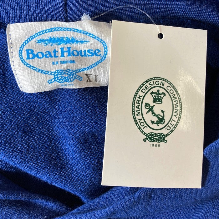 BOAT HOUSE ボートハウス ジョイマークデザイン 半袖パーカー ブルー