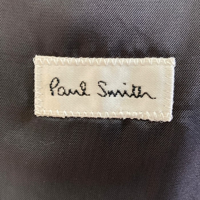 Paul Smith ポールスミス PM-BM-53184 ハイネック 襟ニット切替 ロングコート ネイビー sizeL 瑞穂店