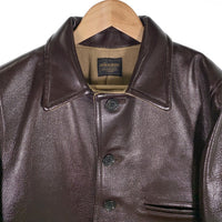 BY GLAD HAND バイ グラッドハンド ホースハイド カーコート ダークブラウン Size M 福生店
